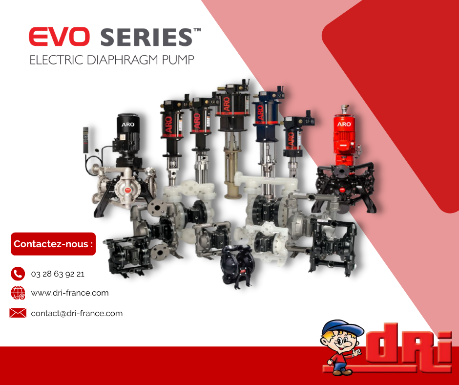 POMPES À MEMBRANES ÉLECTRIQUES SÉRIE EVO