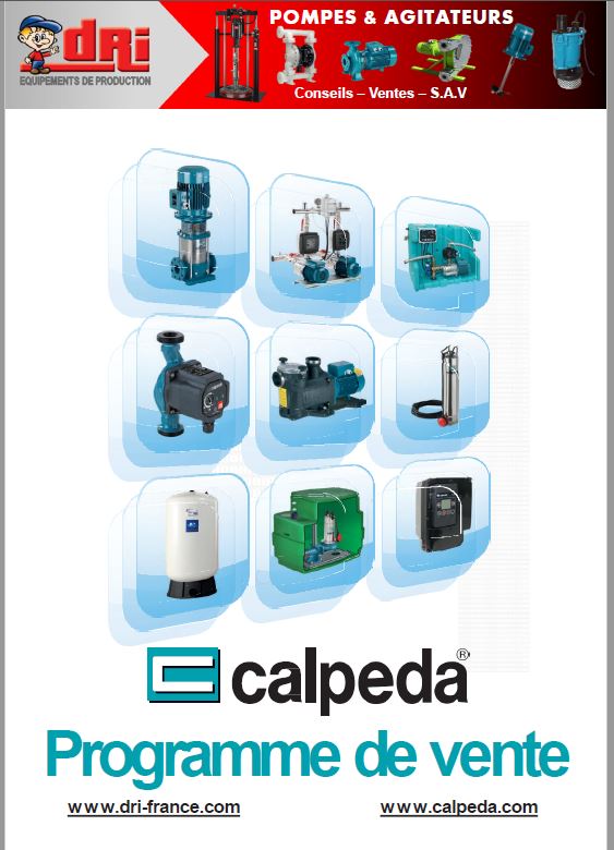 Plaquette CALPEDA