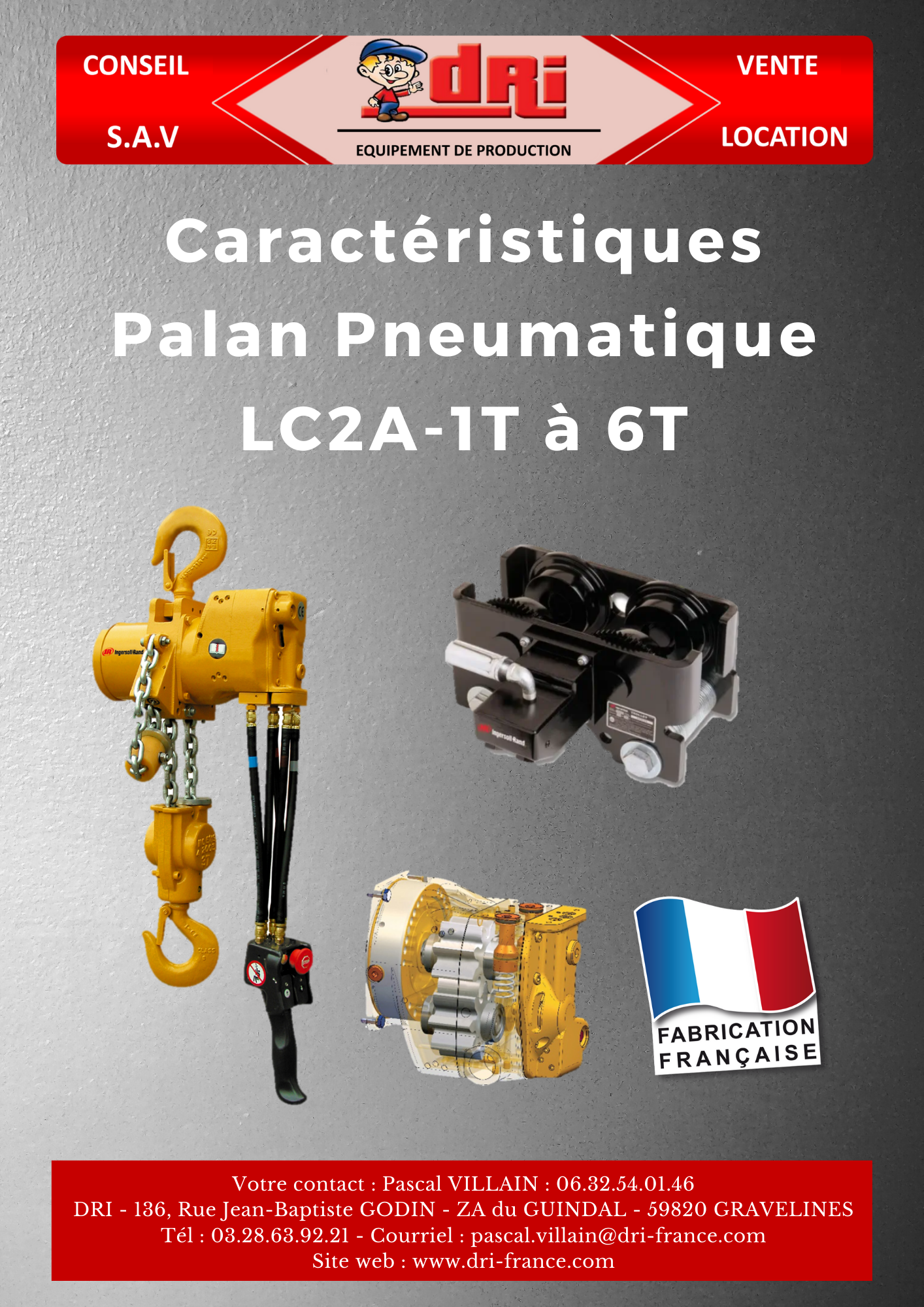 Location Palan pneumatique