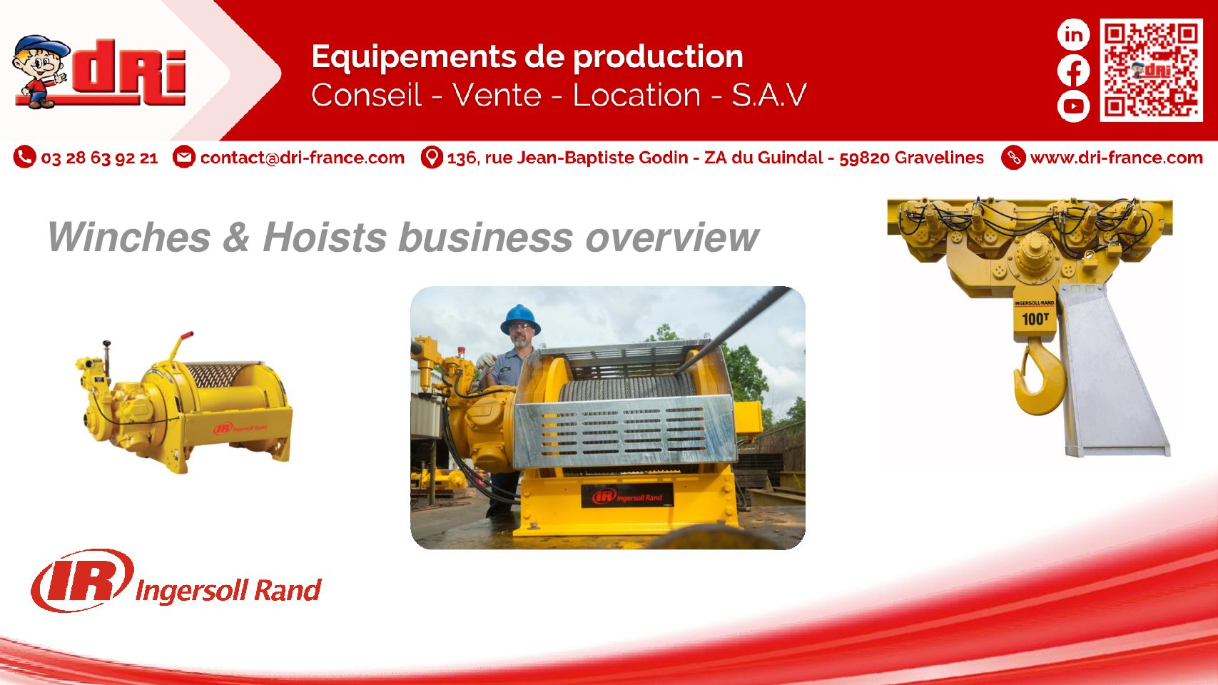 Oil and Gas - Winch and Hoist