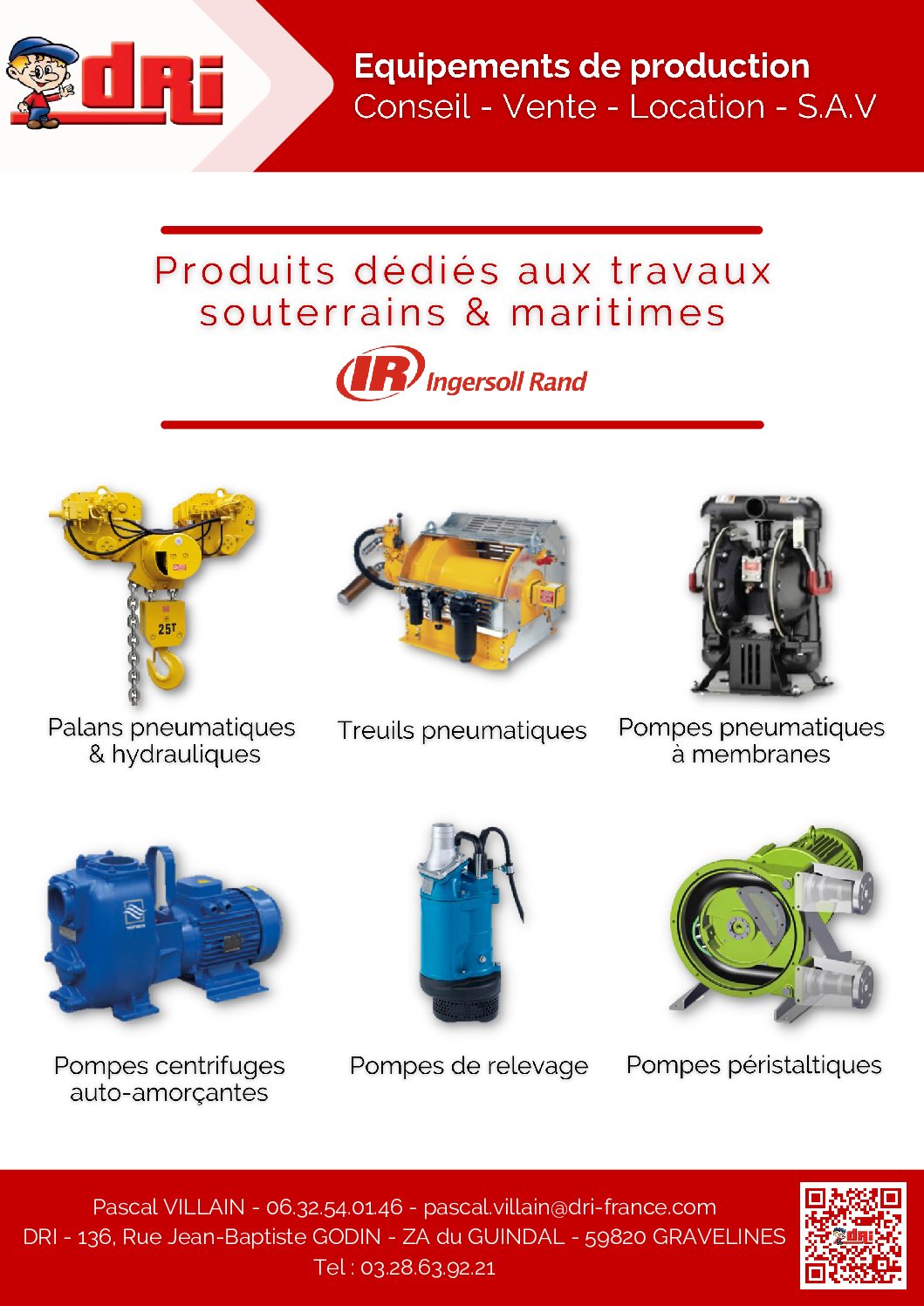 Plaquette Travaux souterrains et maritimes DRI